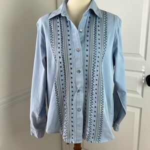 Stonebridge Denim Long Sleeve Top